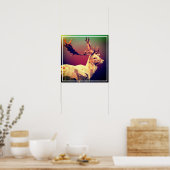 ディアポリゴンデザイン ポスター (キッチン)