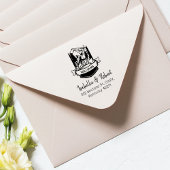 ディアマウンテンフォレスト差出人住所ファミリー ラバースタンプ