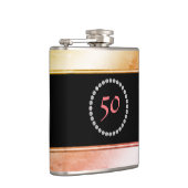 ディアマモノグラムのンテ50誕生日50パーティー フラスク (右)