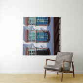 ディアマンティーナ、ミナスジェライス、Bのファサードのバルコニー タペストリー (インサイチュ(横))