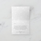 ディアマンテスノーフレーク&レッドリボン冬の結婚式 シーズンカード (内部)