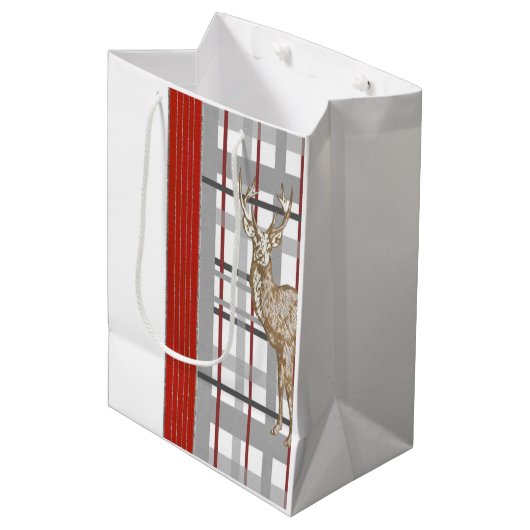 ディアメリークリスマス抱き枕 ミディアムペーパーバッグ (正面アングル)