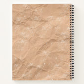 ディアモノグラム動揺してブ素朴ラントクラフトレシピ ノートブック (裏面)