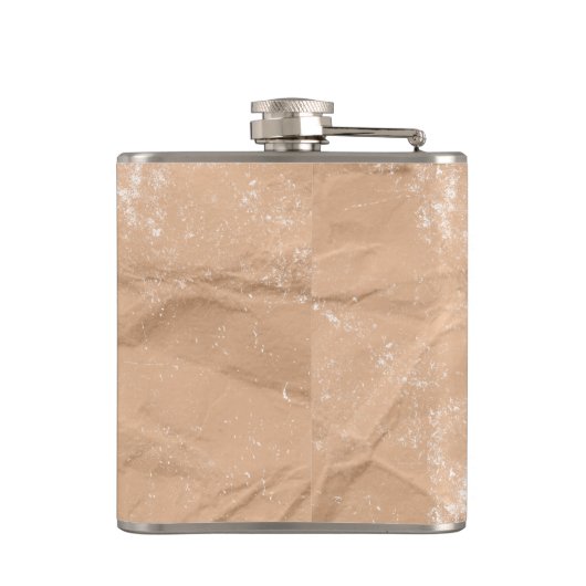 ディアモノグラム動揺してブ素朴ラントクラフト紙 フラスク (裏面)