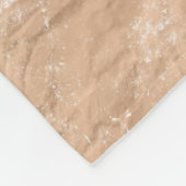 ディアモノグラム動揺してブ素朴ラントクラフト紙 フリースブランケット (角)