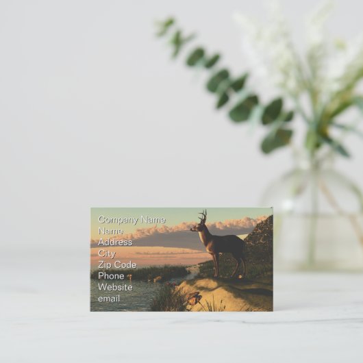 ディアレイクビジネスカード 名刺 (スタンド正面)