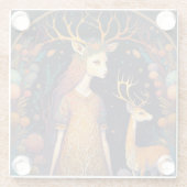 ディアレディファンタジーアートガラスコースター ガラスコースター (裏面)