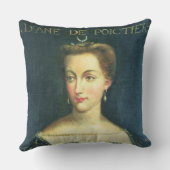 ディアーヌdeポアティエ(キャンバスの油) クッション (裏面)