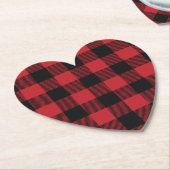 ディアー狩りロッジベビーシャワー〔雄ジカの〕枝角 ペーパーコースター (アングル)