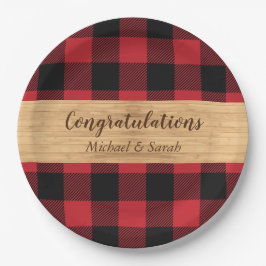 ディアー狩りロッジベビーシャワー〔雄ジカの〕枝角 ペーパープレート