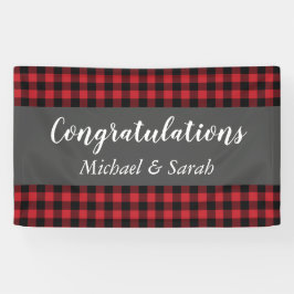 ディアー狩りロッジベビーシャワー〔雄ジカの〕枝角 横断幕