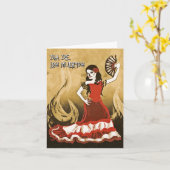 ディア・デ・ロス・ムエルトス・ダンスペインのサー カード (黄色い花)