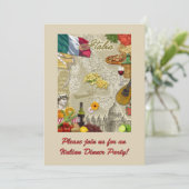 ディイタリアンナーパーティー 招待状 (スタンド正面)