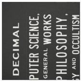 ディウィー10進バスロール – Fat Quarter ファブリック (見本)