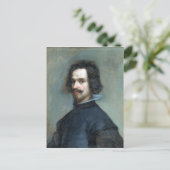 ディエゴベラスケスポートレートオブアマン ポストカード (スタンド正面)