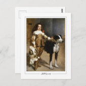 ディエゴベラスケス#108 -ファインアートポストカード ポストカード (正面/裏面)