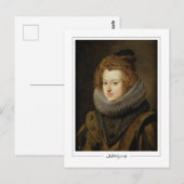 ディエゴベラスケス#119 -ファインアートポストカード ポストカード (正面/裏面)