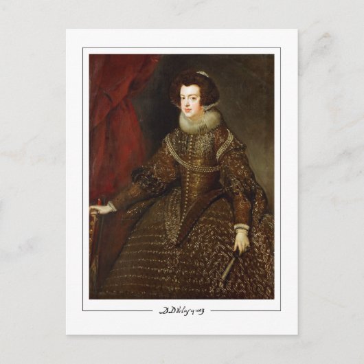 ディエゴベラスケス#128 -ファインアートポストカード ポストカード (正面)