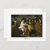 ディエゴベラスケス#58 -ファインアートポストカード ポストカード (正面/裏面)