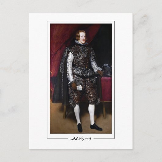 ディエゴベラスケス#75 -ファインアートポストカード ポストカード (正面)