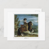 ディエゴベラスケス#91 -ファインアートポストカード ポストカード (正面/裏面)