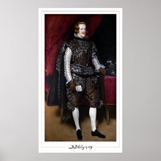 ディエゴ・ベラスケス・ゼディング・アート・ポスター#75 ポスター (正面)