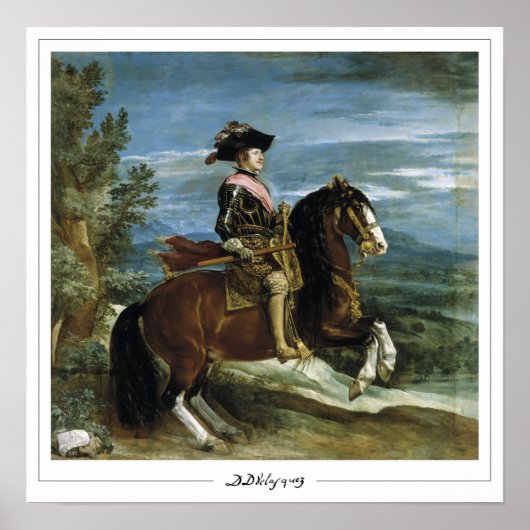 ディエゴ・ベラスケス・ゼディング・アート・ポスター#91 ポスター (正面)