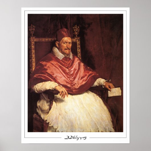 ディエゴ・ベラスケス・ゼディング・アート・ポスター#95 ポスター (正面)