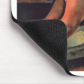 ディエゴ・リベラ- La Molendera 1923年 マウスパッド (コーナー)