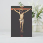 ディエゴ・ヴェラスケスによる磔のキリスト サンキューカード (スタンド正面)
