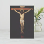 『ディエゴ・ヴェラスケスのキリストの磔』 招待状 (スタンド正面)