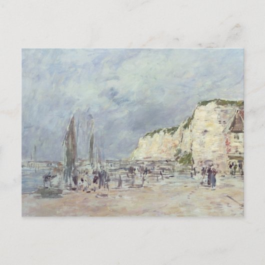 ディエップの崖と Petit Paris ポストカード (正面)