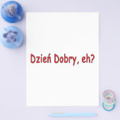 ディエン・ドブリーか？ チラシ (シングル)