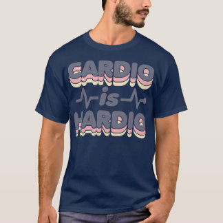 ディオはハーディオおもしろいジムランニングレトロ70sフィットネス tシャツ