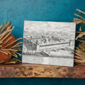 ディオクレティアン宮殿(245-313)、スプリット、ユーゴスラビア、 フォトプラーク (側面)