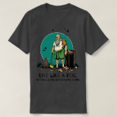 ディオゲネスが哲学である犬のように生きクールる Tシャツ (デザイン正面)