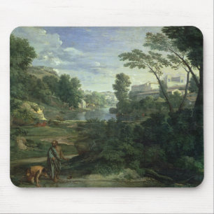 ディオゲネス1648年との景色 マウスパッド