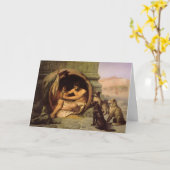 "ディオゲネス"の挨拶状 カード (黄色い花)