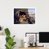 ディオゲネス&ドッグスのポスタープリントbyジェローム ポスター (ホームオフィス)