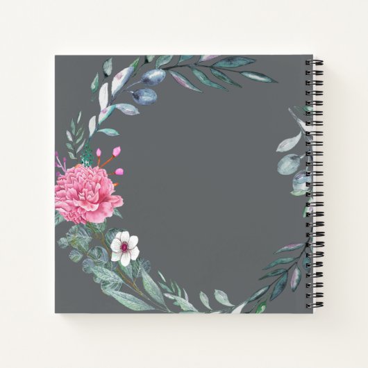 ディオスエストアコンエラy no caera，バイブルスペインの引用文 ノートブック (裏面)