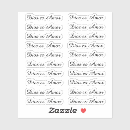 ディオス・エス・アモール シール (シート)