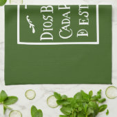 ディオス・ベンディガ・カダ・リンコン キッチンタオル (折り畳み)