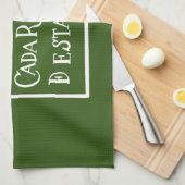 ディオス・ベンディガ・カダ・リンコン キッチンタオル (四つ折り)