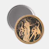 ディオニュソスとサティール マグネット (正面/裏面)