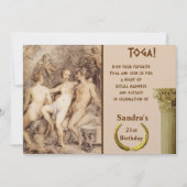 ディオニュソスとヴィーナス 招待状 (正面)