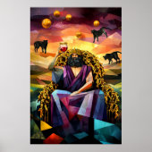 ディオニュソス – キューバのミニマリスト伝説 – ワインの神 ポスター (正面)