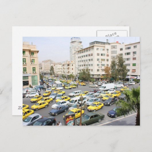 ディオラマミニチュアシティダマスカス ポストカード (正面/裏面)