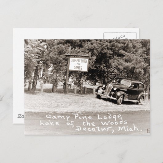 ディカトゥールミシガンポストカード ポストカード (正面/裏面)