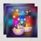 ディカラフルエレガントワリ深海 招待状 (正面/裏面)