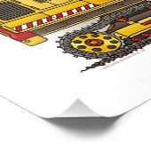 ディガーショベル フォトプリント (角)